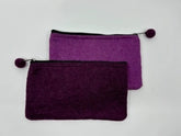 Fibres of Life 2-Tone Medium Organizer Pouch - Orchid