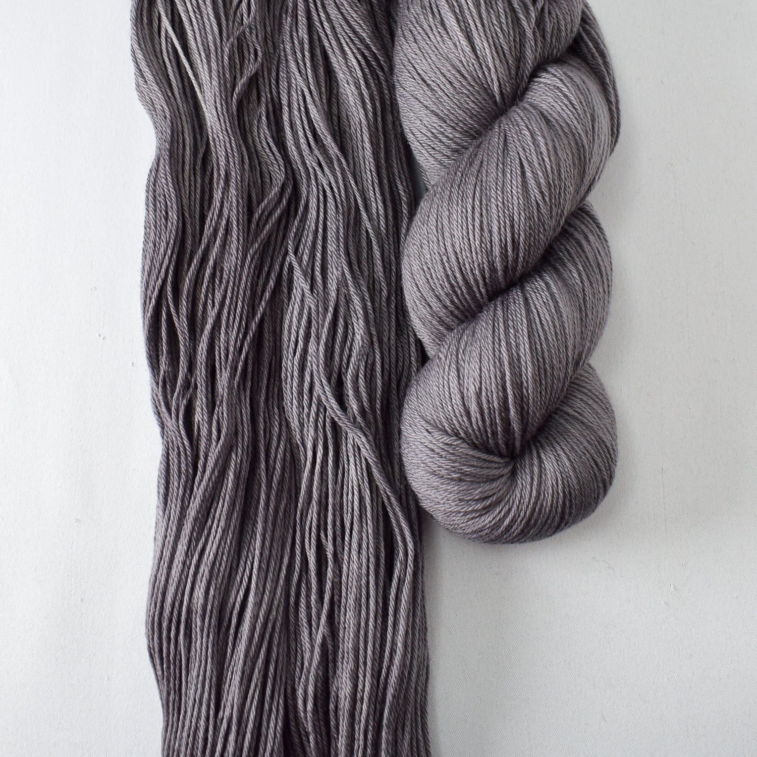 Oxidized Silver - Miss Babs Yowza superwash Merino wool yarn