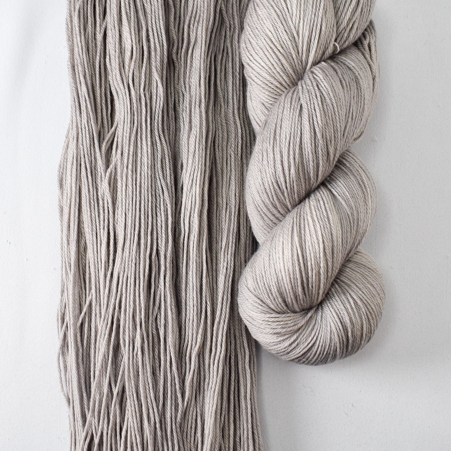 Oyster - Miss Babs Yowza superwash Merino wool yarn