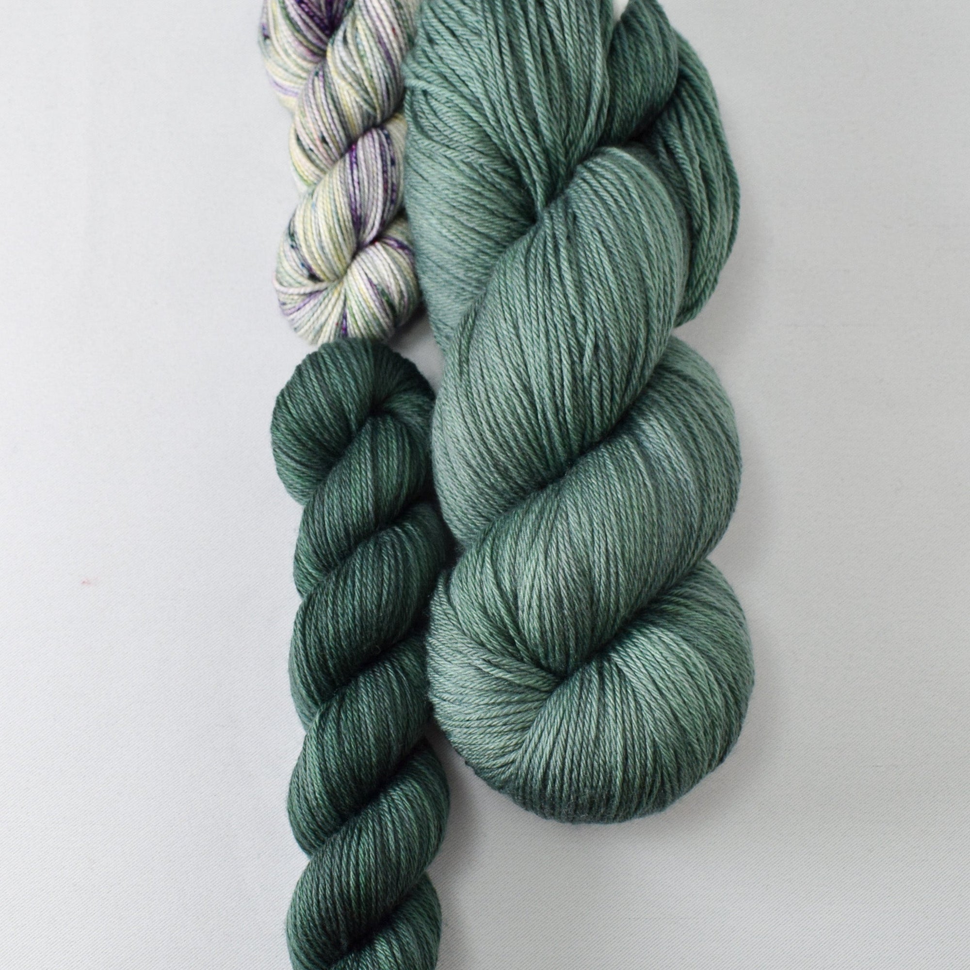 Pallon Beach, Dunk, and Morning Dream - Miss Babs Nottingham Hood Set