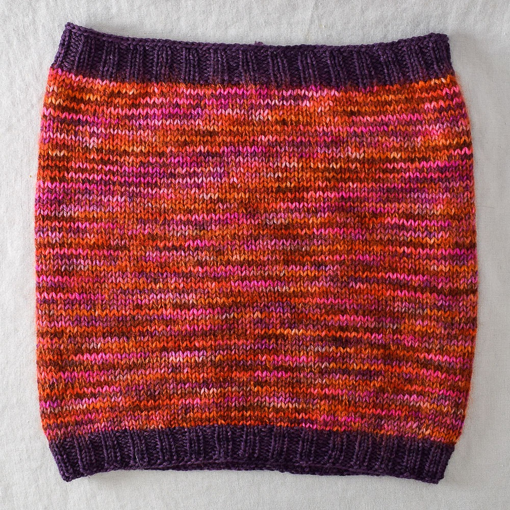 Pillowy Cowl - Handmade Sample Garment