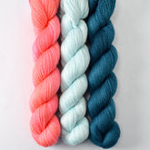 Pink Grapefruit, Beach Chair, and Sea Teal - Miss Babs Yet Trio