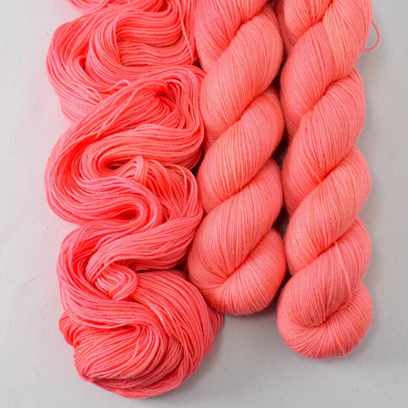 Pink Grapefruit - Miss Babs Tarte yarn