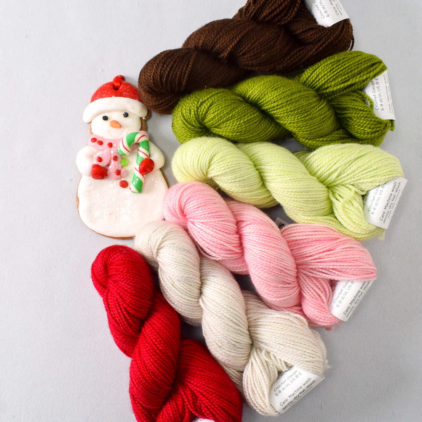 Pinwheels - Miss Babs Gingerbread Cowl Set