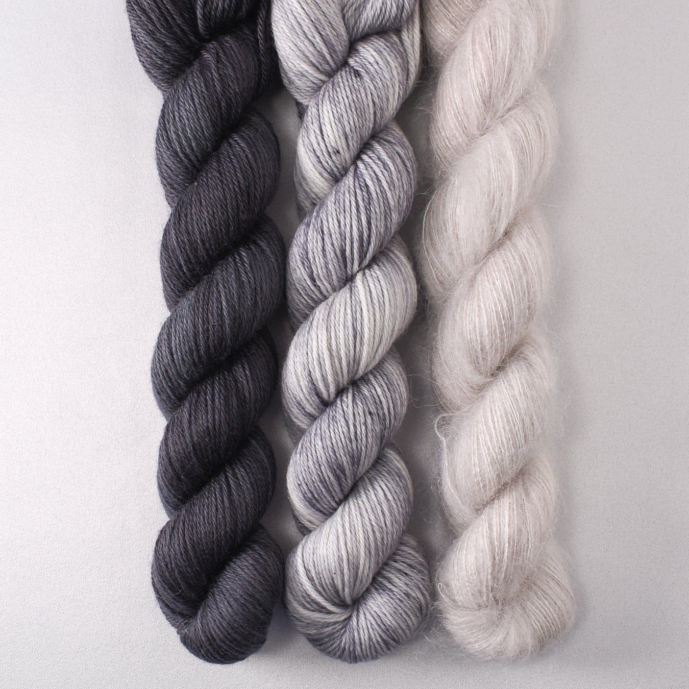 Pitch, Daguerreotype, and White Peppercorn - Miss Babs Pillowy Cowl Set