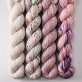 Plover, Mountain Meadow, Softly, and Radiant Cloudscape - Miss Babs Yowza Mini Quartet