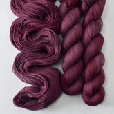 Plum - Miss Babs Katahdin 437 superwash BFL wool yarn