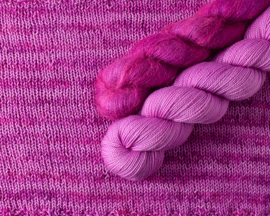 Plush Stripes Cowl - PDF Knitting Pattern
