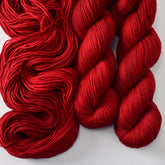 Poinsettia - Miss Babs Laurel Falls yarn