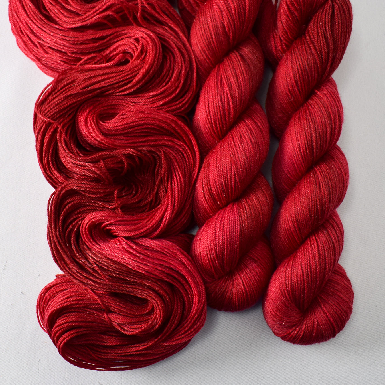 Poinsettia - Miss Babs Tarte yarn