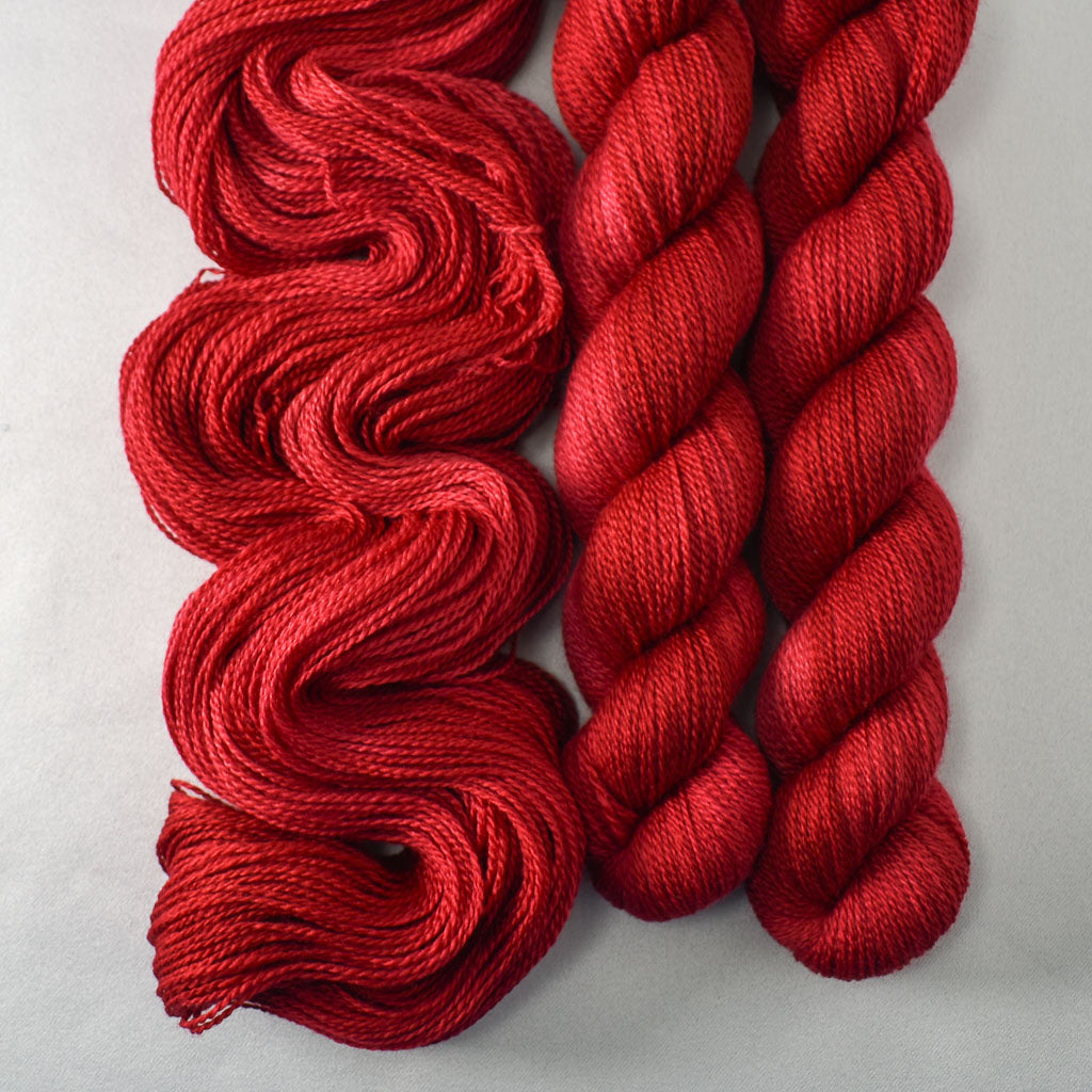 Poinsettia - Miss Babs Yet yarn