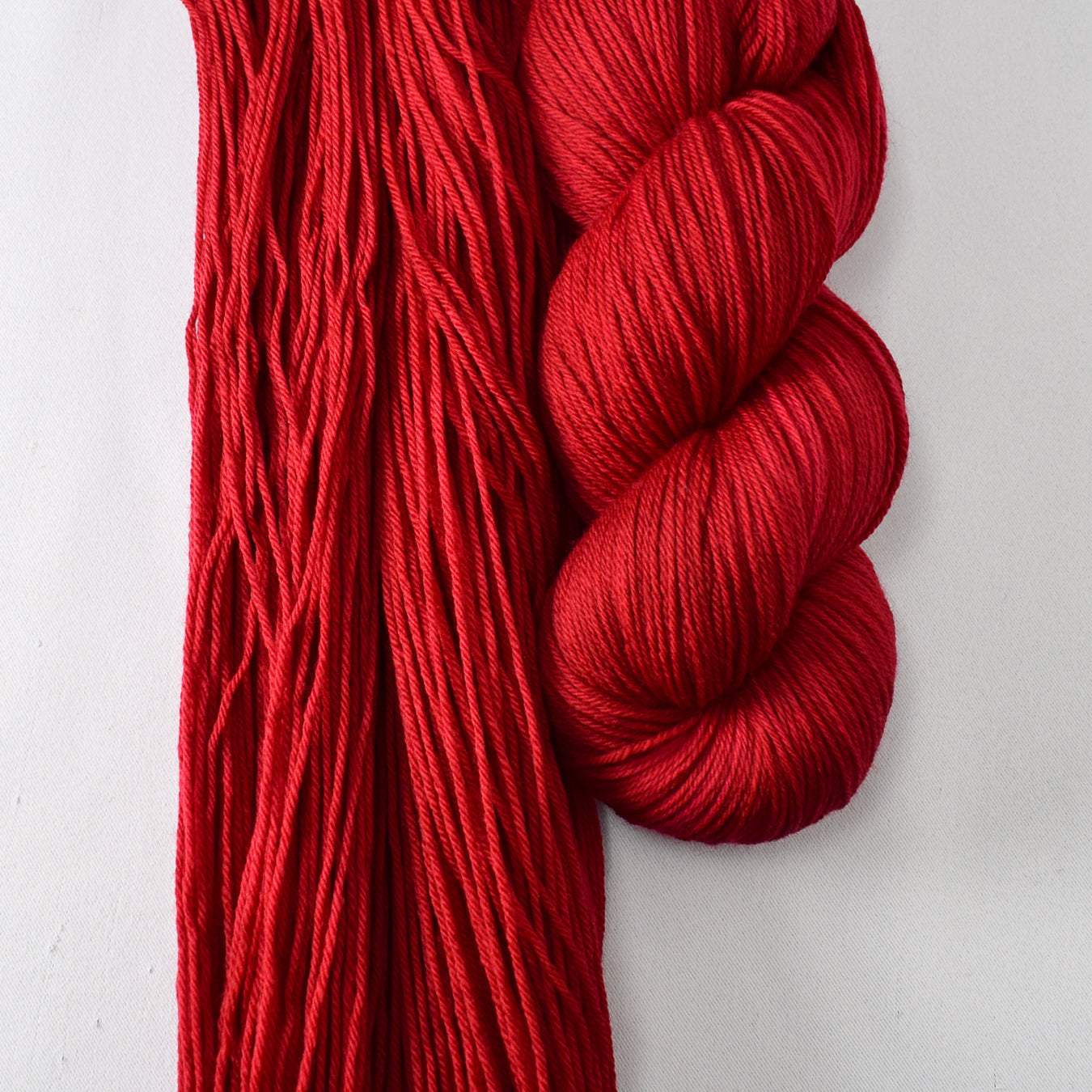 Poinsettia - Miss Babs Yowza yarn