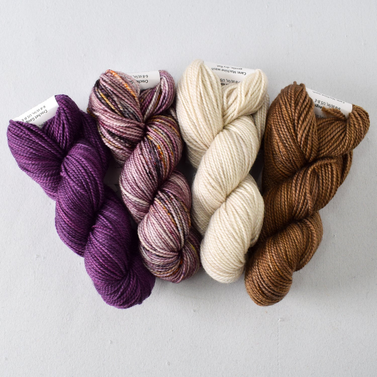 Professor Fungi 4-Toe Set: Spiked Punch, Autumn Toad Lily, Plover, and Frappe - Miss Babs Gnome Set