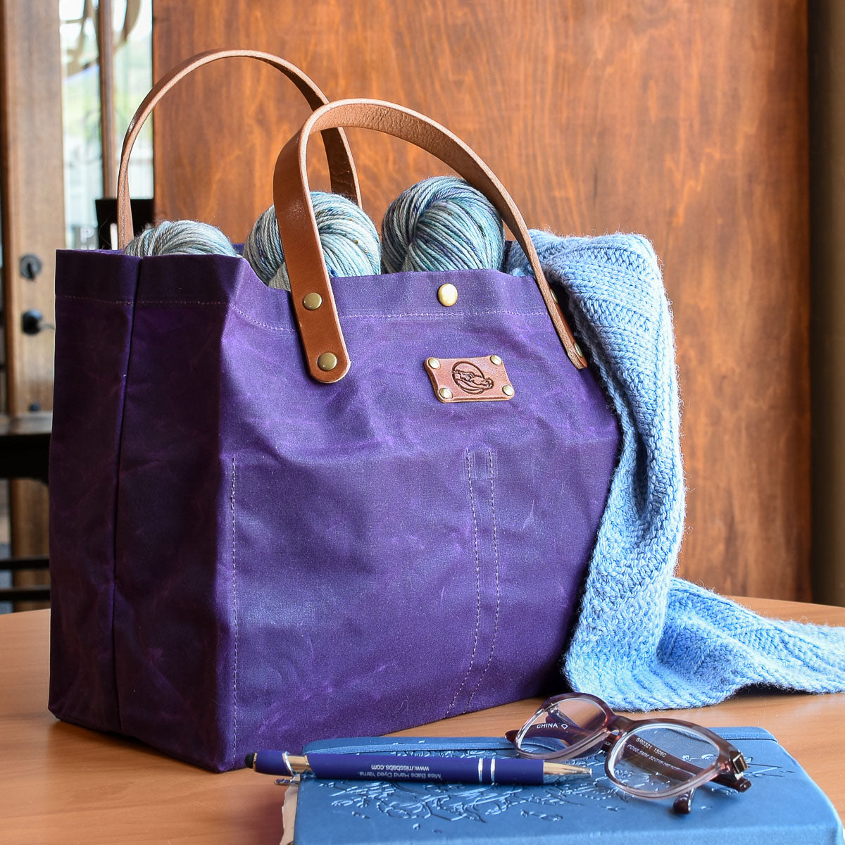 Purple Bag No. 7 - The Project Tote – Miss Babs