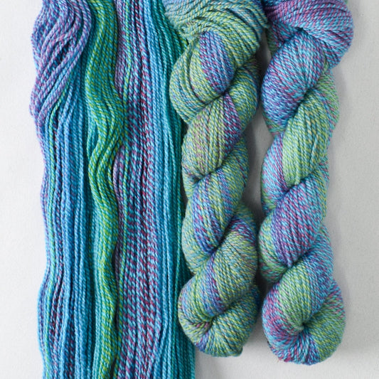 Psychadelic C - Miss Babs Junction Fiber Mill Making Tracks Lite yarn