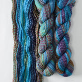 Psychadelic D - Miss Babs Junction Fiber Mill Making Tracks Lite yarn