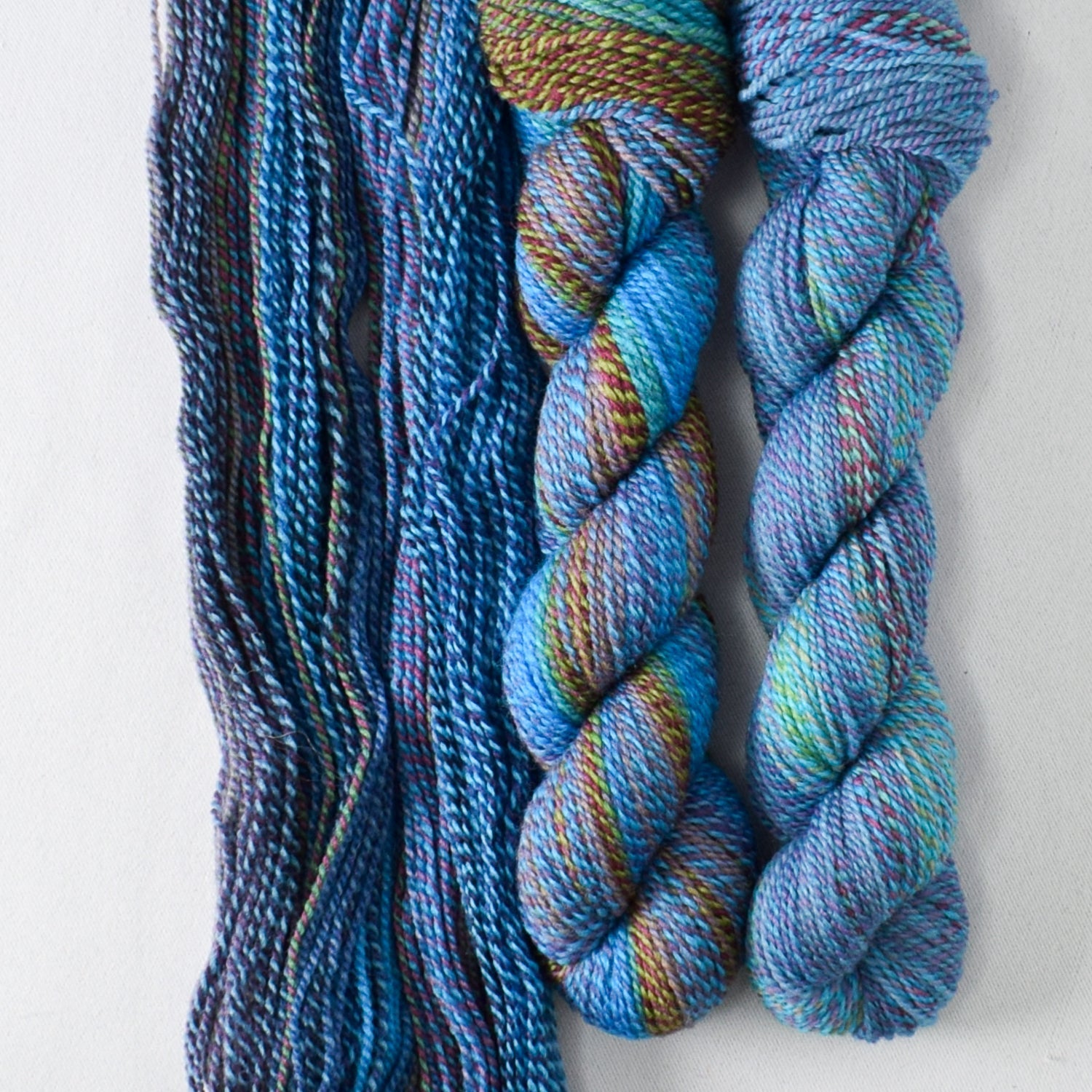 Psychadelic F - Miss Babs Junction Fiber Mill Making Tracks Lite yarn