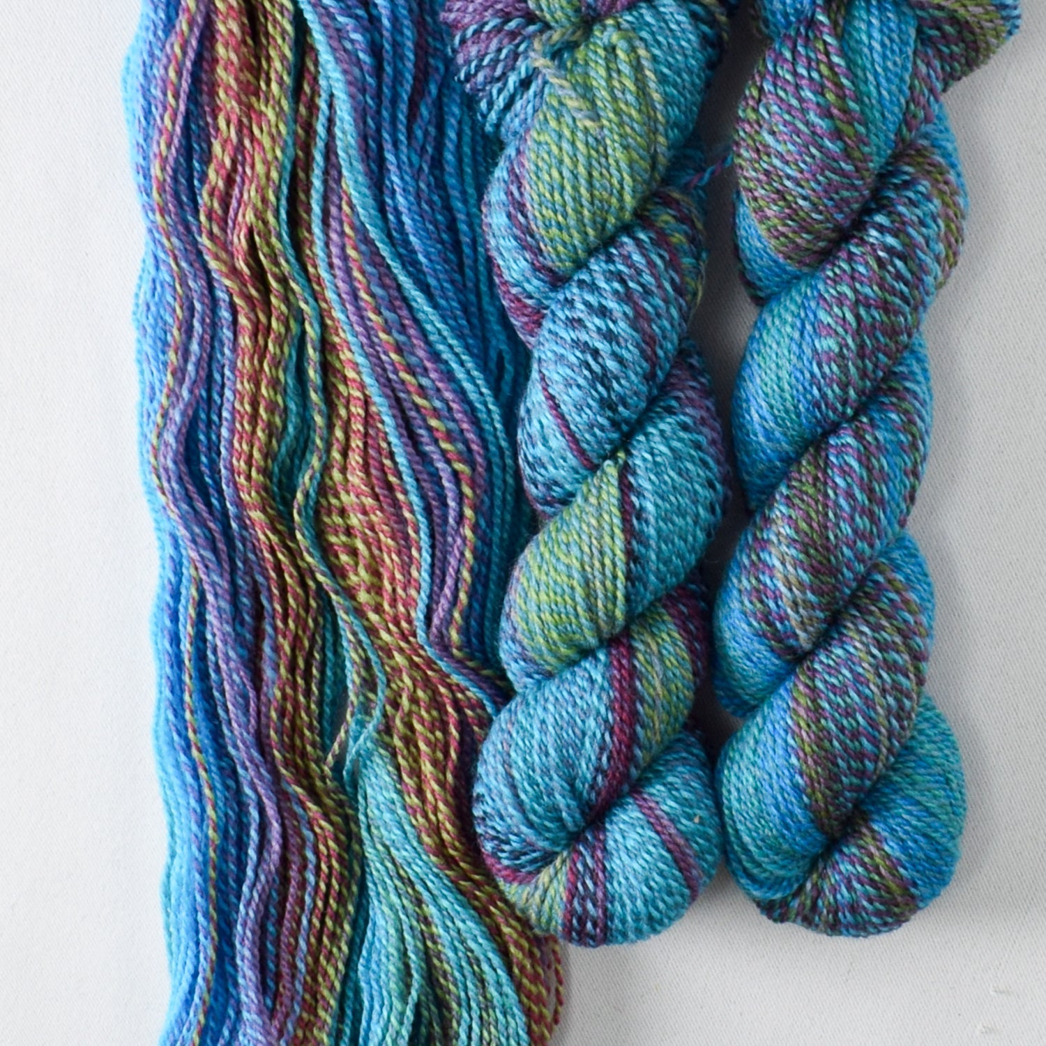 Psychadelic G - Miss Babs Junction Fiber Mill Making Tracks Lite yarn