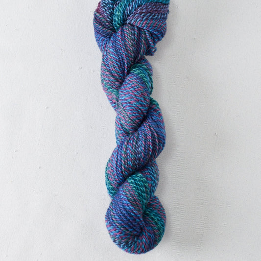 Psychadelic Q - Miss Babs Junction Fiber Mill Making Tracks Lite yarn