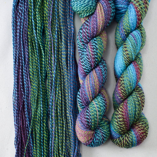 Psychadelic T - Miss Babs Junction Fiber Mill Making Tracks Lite yarn