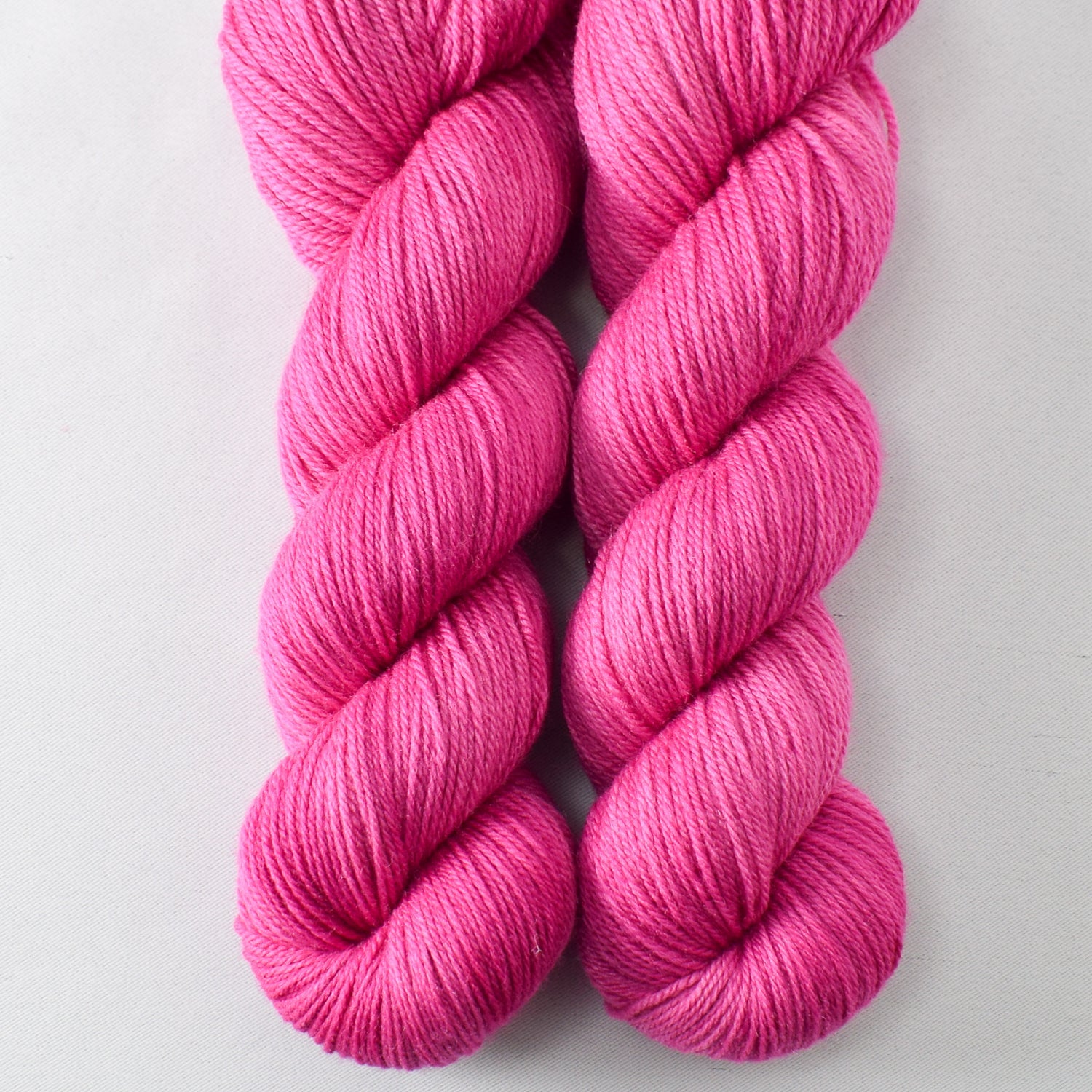 Puffy Jacket - Miss Babs Killington wool and silk blend yarn