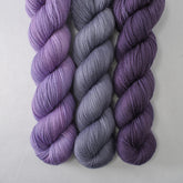Purple Urchin, Zuniga, and Dusk - Yummy 2-Ply Trio - Babette