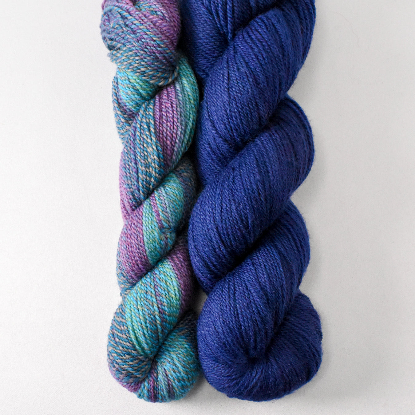 Pyschedelic and McHale's - Miss Babs Junction Fiber Mill Making Tracks Lite and Killington Set