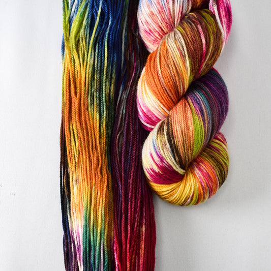 Rainbow Carwash - Miss Babs Yowza yarn
