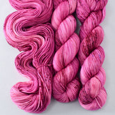 Rasberry Snakebite - Miss Babs Yummy 2-Ply superwash Merino wool yarn