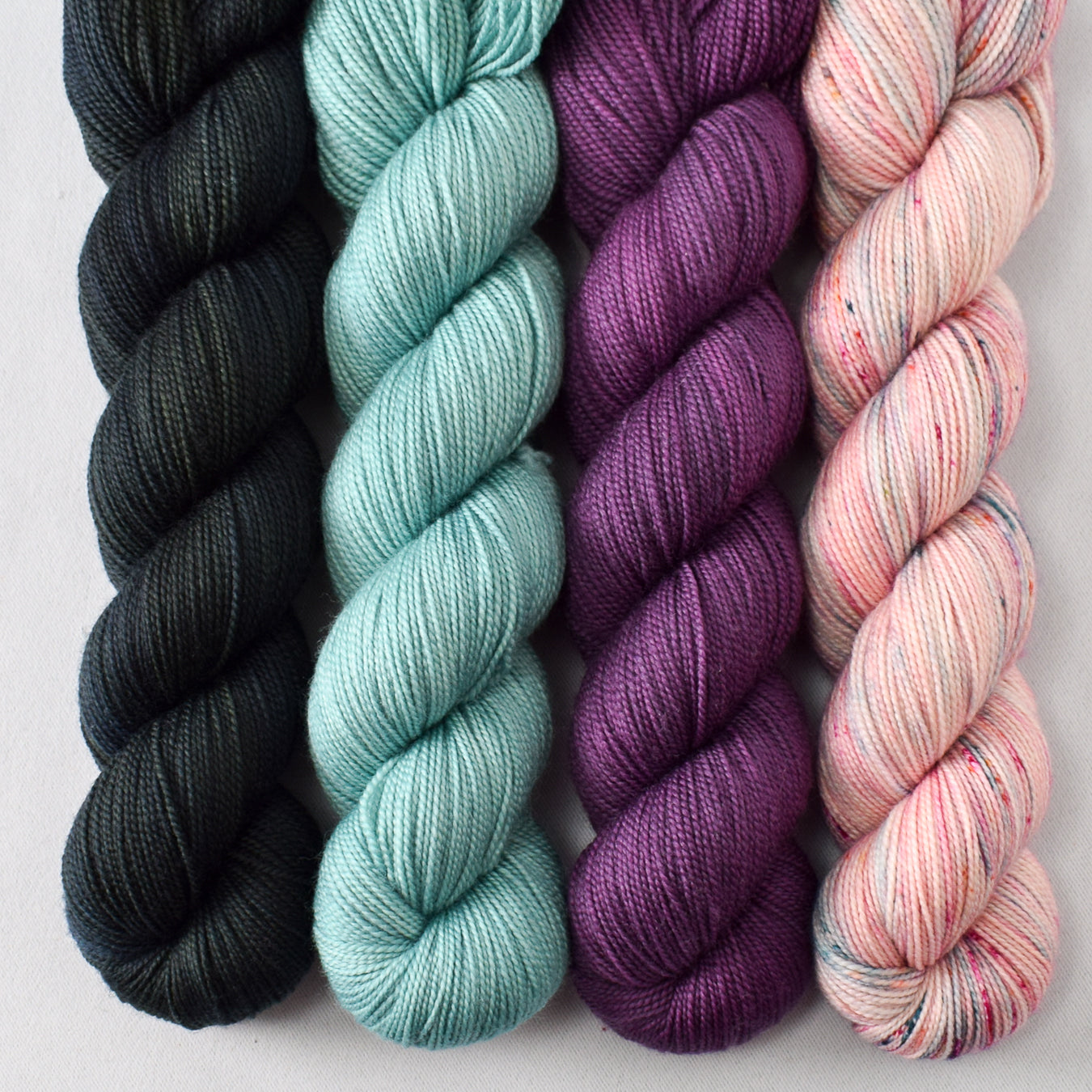 Riverway, Keppel, Sangria, and Material Girl - Miss Babs Yummy 2-Ply Quartet