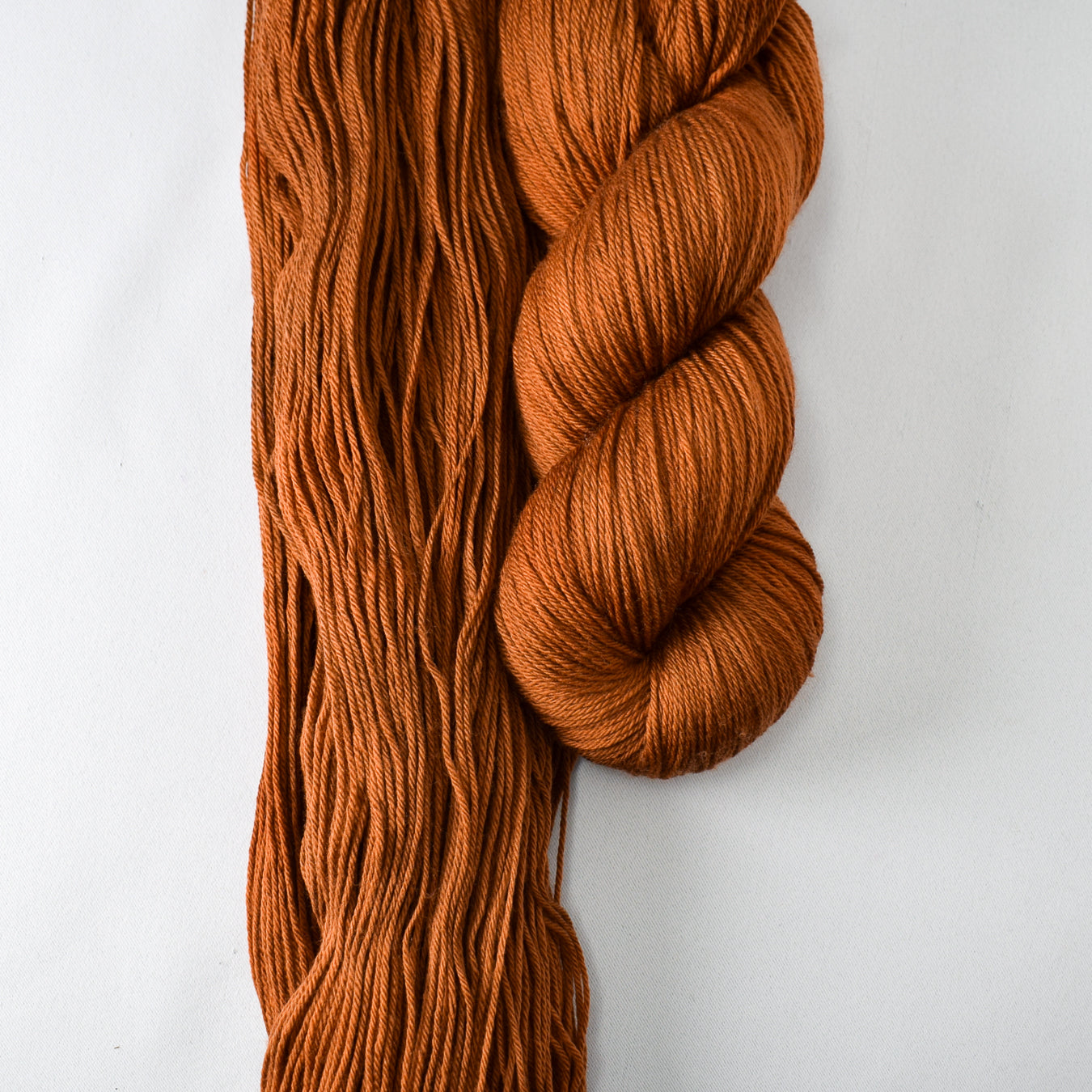 Roasted Pumpkin - Miss Babs Yowza superwash Merino wool yarn
