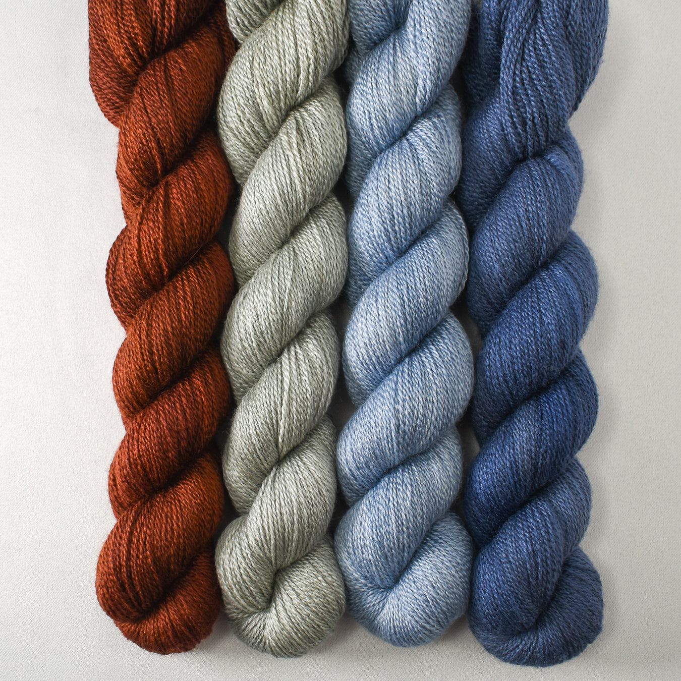 Russet, Beachglass, Stonewashed, and Denim - Miss Babs Yet Quartet