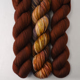 Russet and Petrified Forest - Miss Babs Yummy 2-Ply Yellow Brick Rodeo Set