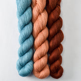 Sadalmelik, Earthenware, and Russet - Miss Babs Yet Trio