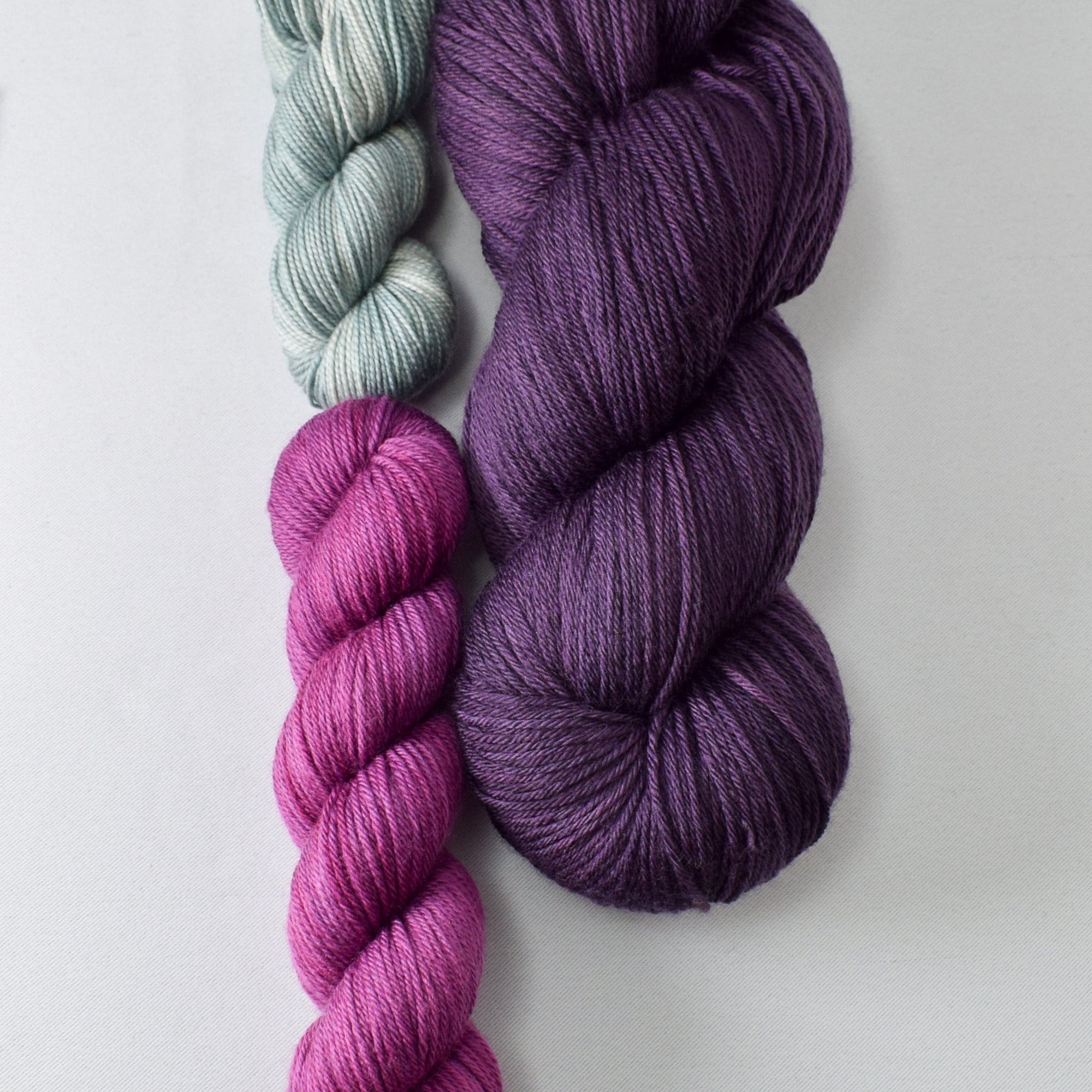 Sagrada, Carmen, and Oregon Mist - Miss Babs Nottingham Hood Set