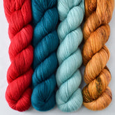 Scarlet Letter, River Severn, Keppel, and Foxy - Miss Babs Caroline Quartet