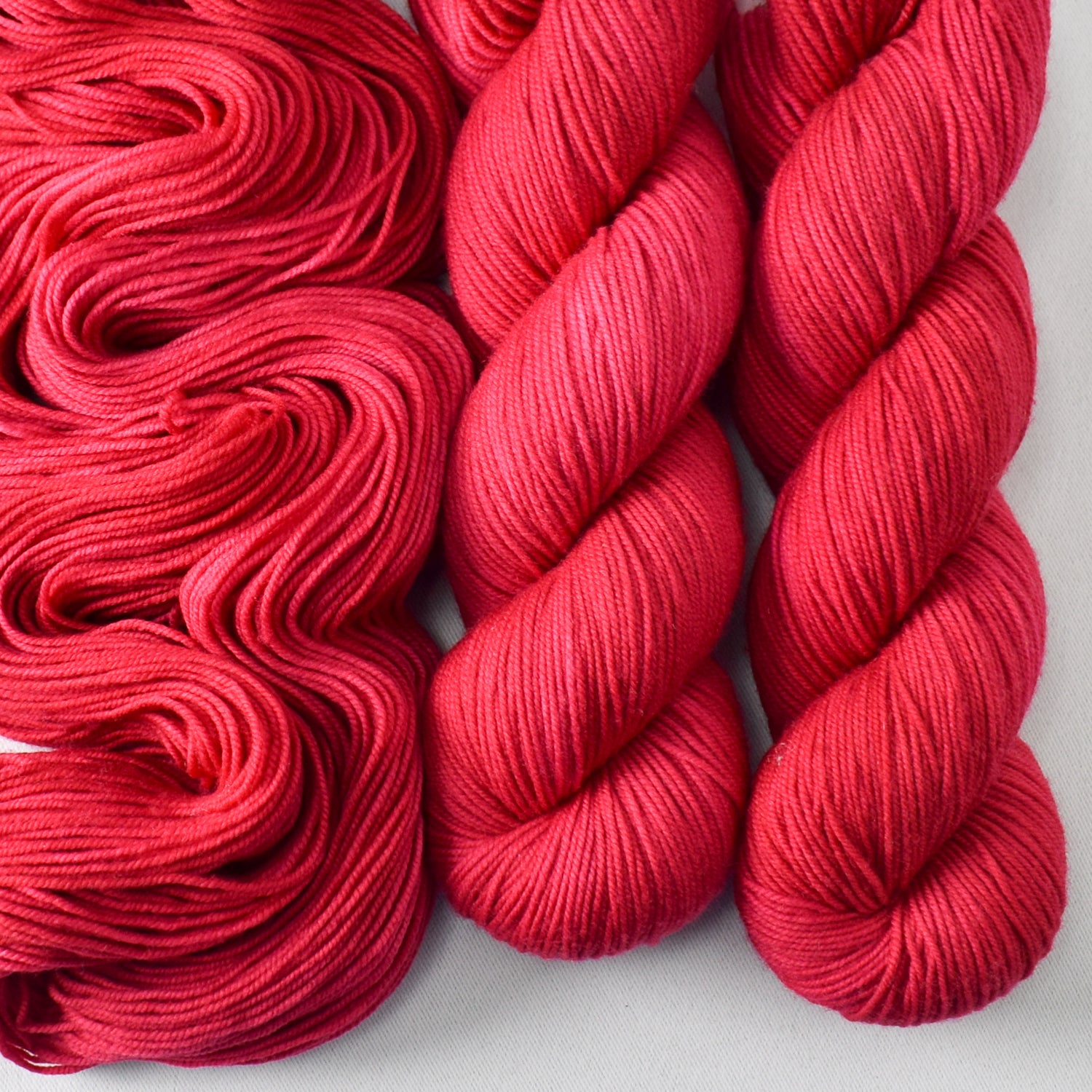 Scarlet Pimpernel - Miss Babs Laurel Falls Shaniko Merino wool yarn