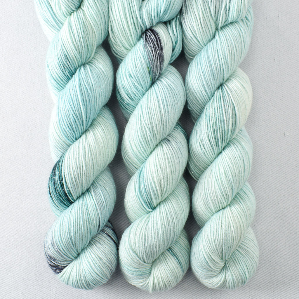 Sea Life - Miss Babs Estrellita fingering weight superwash merino and Lurex yarn