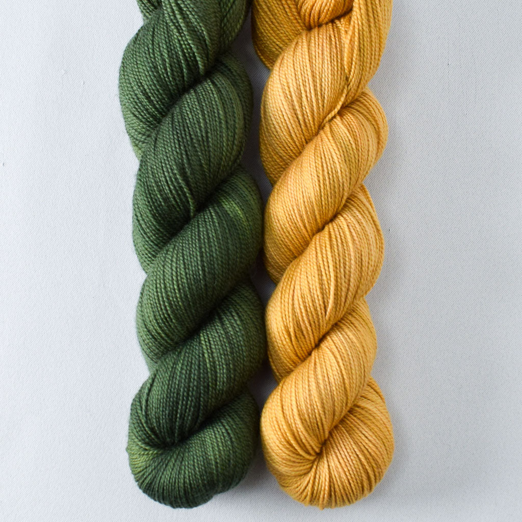 Sempervirens and Filigree - Miss Babs 2-Ply Duo