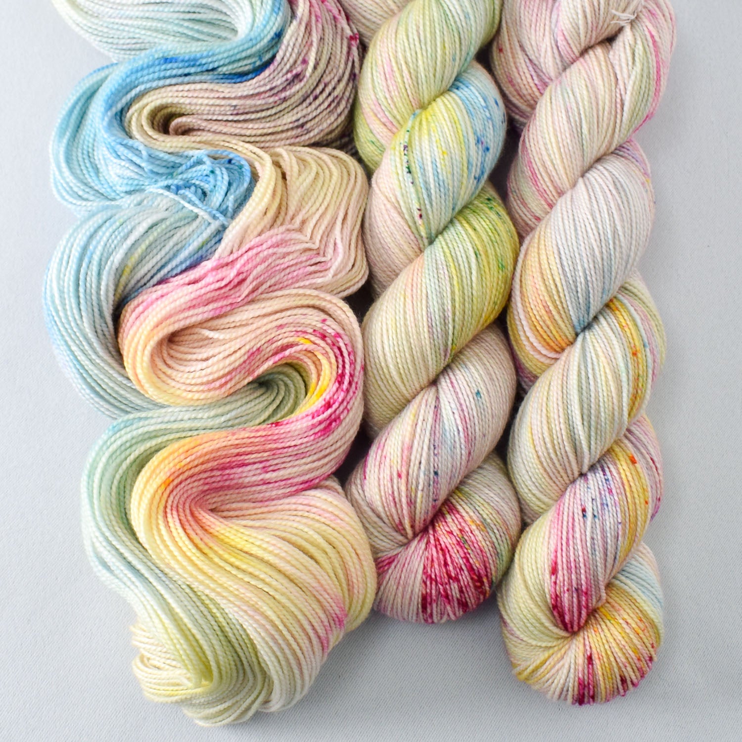 Sequins and Fringe - Miss Babs Yummy 2-Ply superwash Merino wool yarn