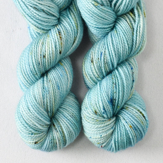 Serene Lake - Miss Babs Yummy 2-Ply Toes superwash Merino wool yarn