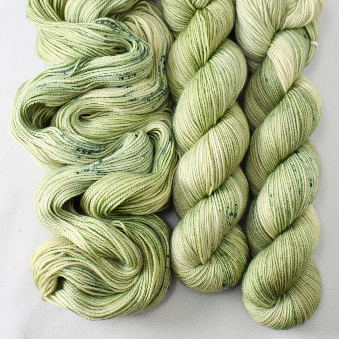 Silver Palm - Miss Babs Yummy 2-Ply superwash Merino wool yarn