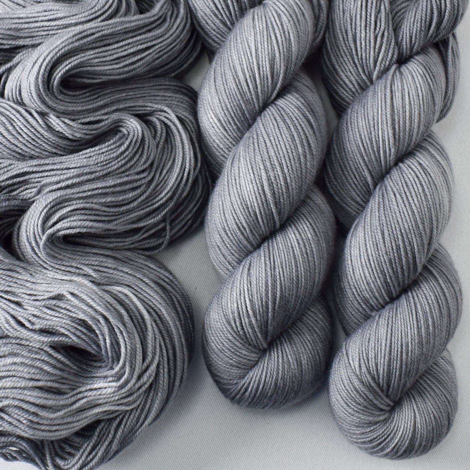 Slate - Miss Babs Laurel Falls Shaniko Merino wool yarn