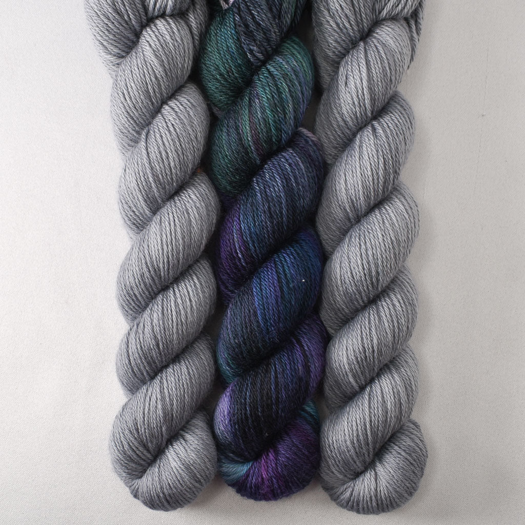 Slate and Iris Jubilee - Miss Babs Yowza Mini Killer Queen Cowl Set
