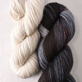 S'mores and White Peppercorn - Miss Babs Sol Shawl Set