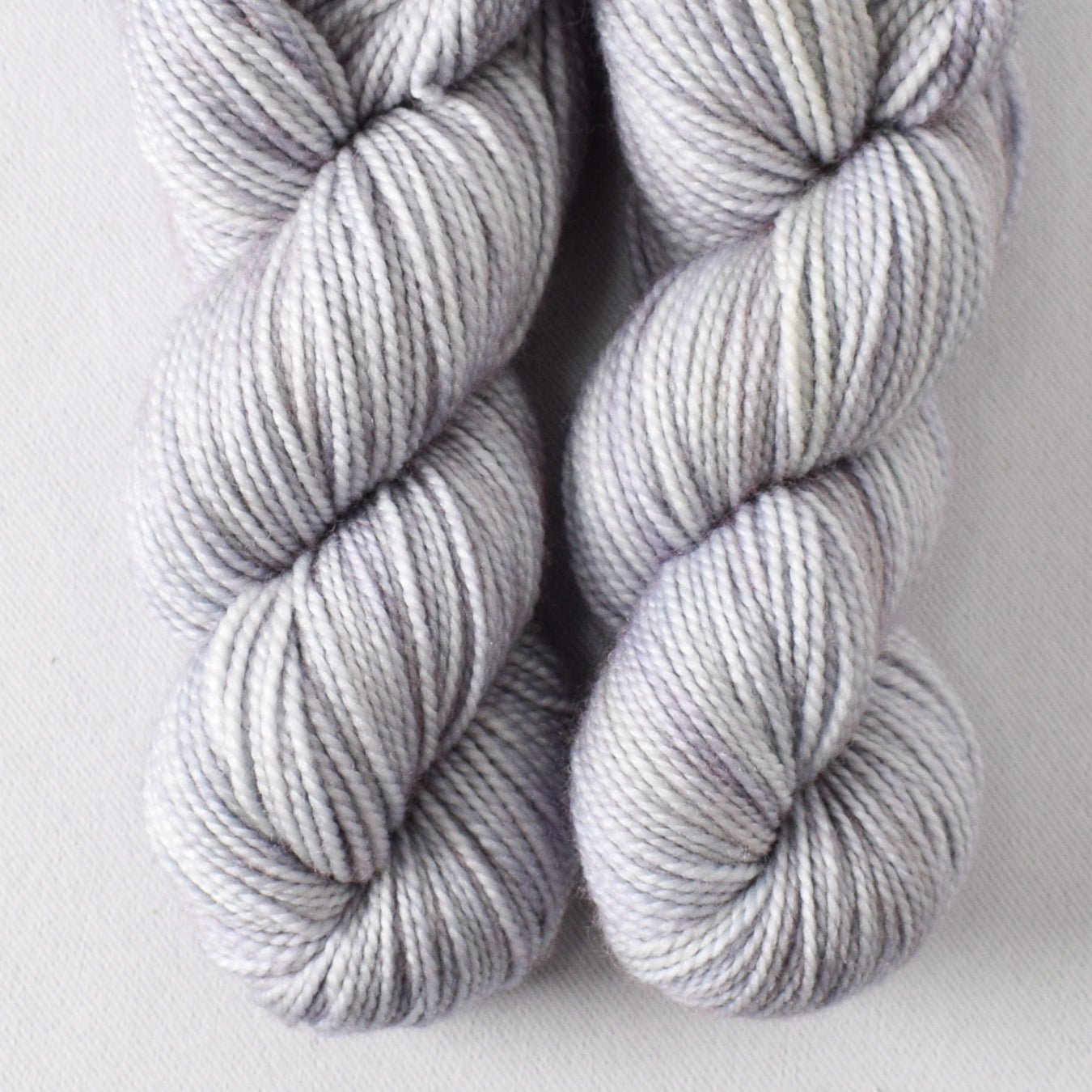 Snow Leopard - Miss Babs Yummy 2-Ply Toes superwash Merino wool yarn