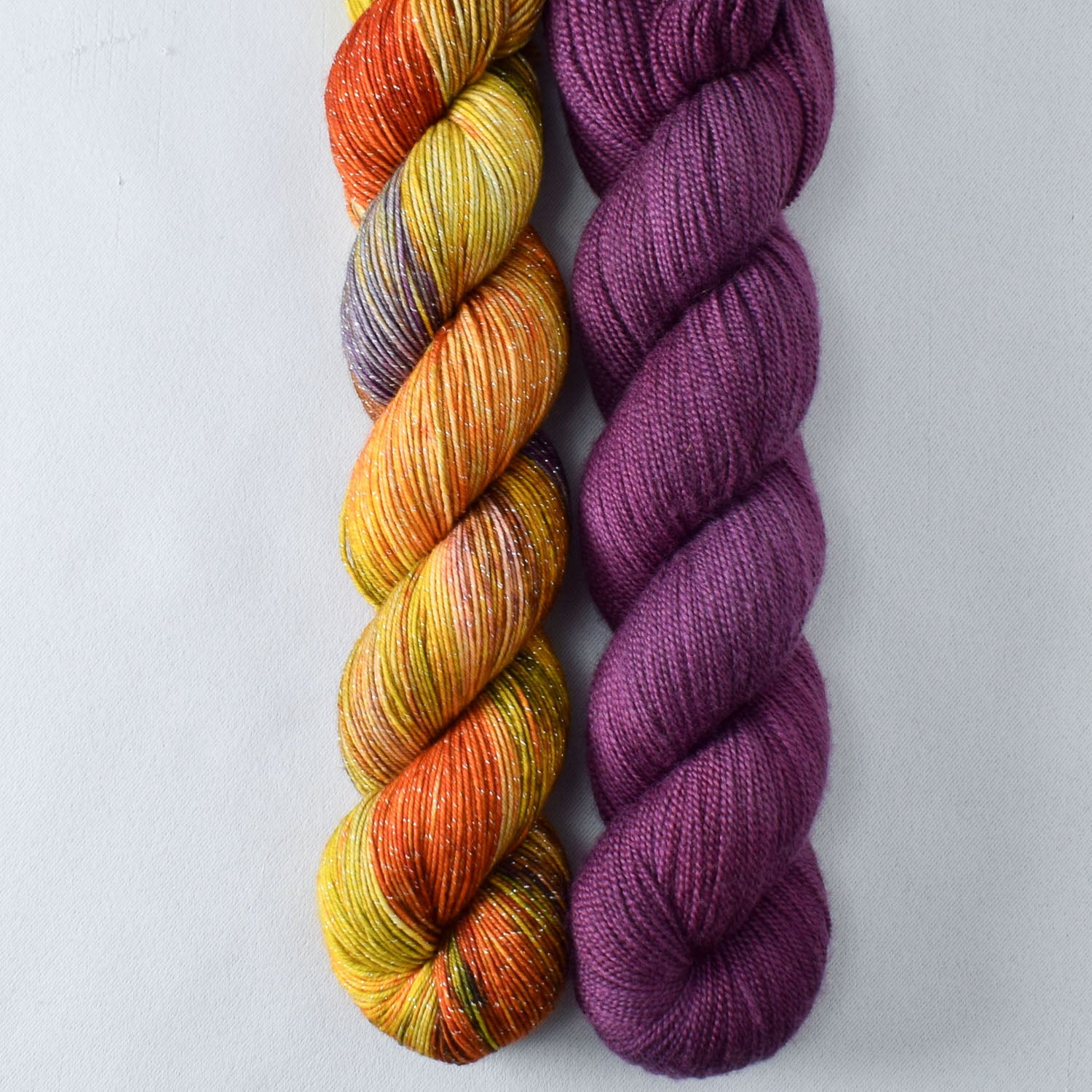 Soul Food, and Wolfsbane - Miss Babs Mosaicoscope Shawl Set