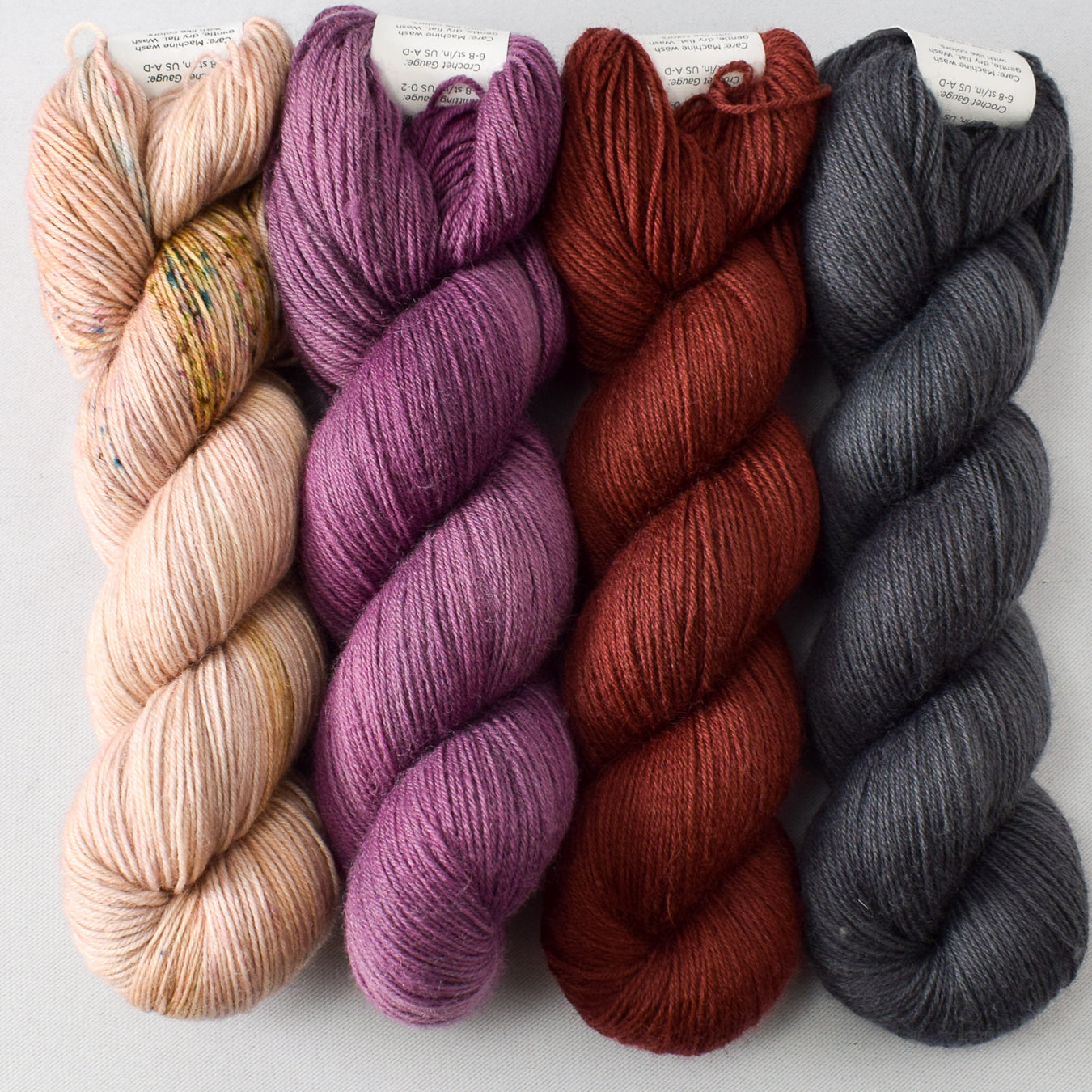 Sparkling Sand, Fig, Corset, and Carina - Miss Babs Katahdin 437 Quartet