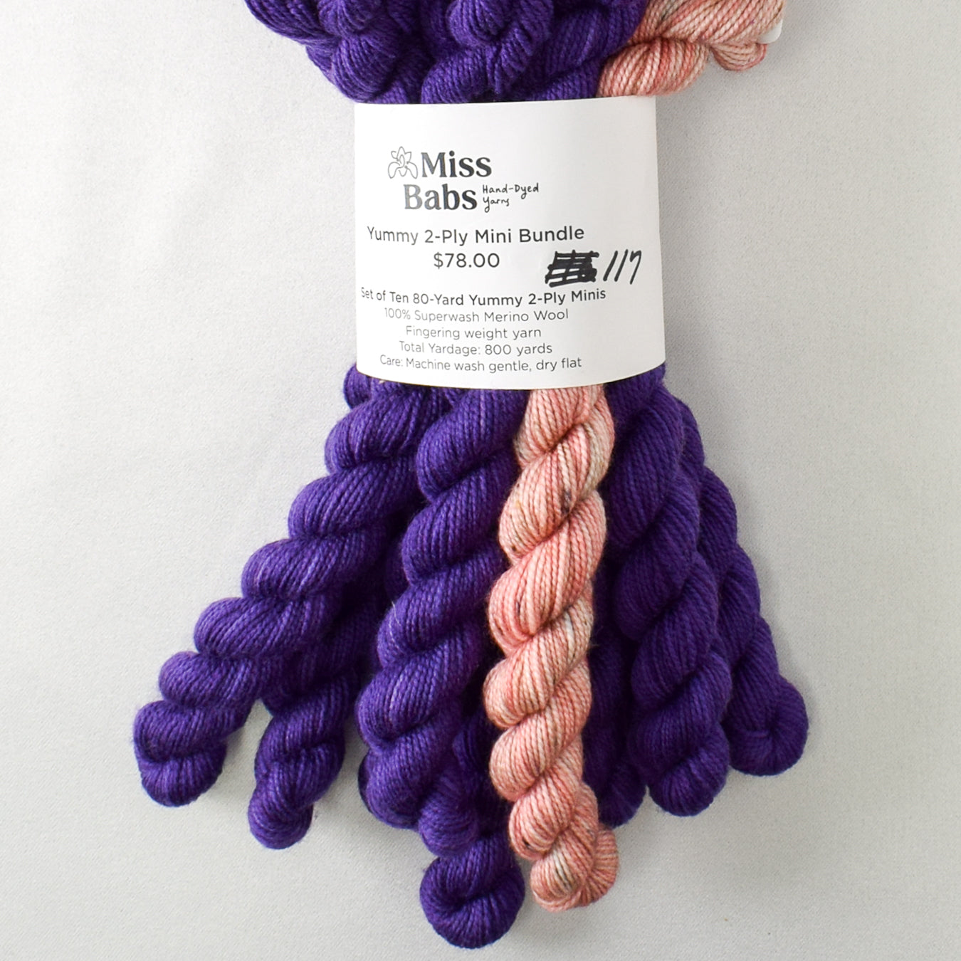 Special Edition 117 - Miss Babs Yummy 2-Ply Mini Bundle