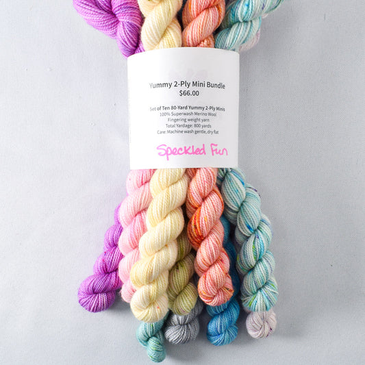 Speckled Fun - Yummy 2-Ply Mini Bundle - Babette